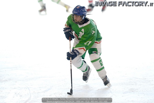 2015-03-21 Alleghe - Torneo Termanini 0380 Lombardia-Bratislava - Alessia Labruna